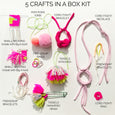 KIT: 5-Crafts-in-a-Box (Colors Color Way)