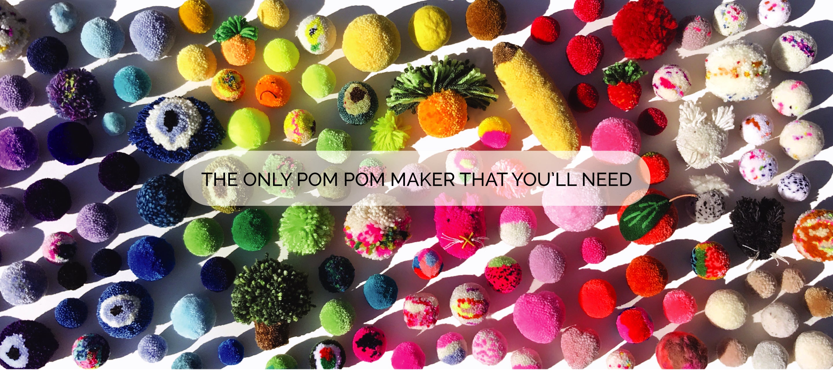 Loome: Multi-Functional Pom Pom Maker and Fiber Craft Tools