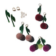 ACCESSORY: Earrings: Fruit Pom Poms