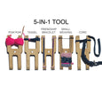 5-IN-1 TOOL: Robot Model (5" H)