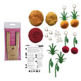 KIT: Earrings: Cherries Pom Pom