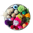 SOLD *ONE OF A KIND*: Bowl of Pom Poms